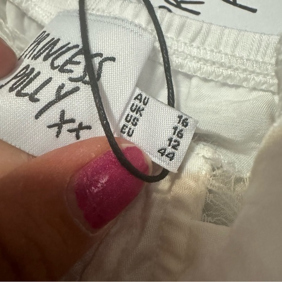 NWT PRINCESS POLLY CORSET TOP romantic cottagecore lace coquette 12 - Picture 4 of 6